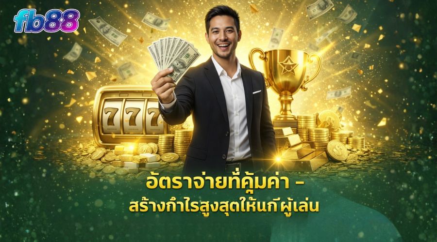 อัตราจ่ายที่คุ้มค่า – สร้างกำไรสูงสุดให้แก่ผู้เล่น