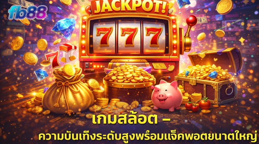 เกมสล็อต – ความบันเทิงระดับสูงพร้อมแจ็คพอตขนาดใหญ่